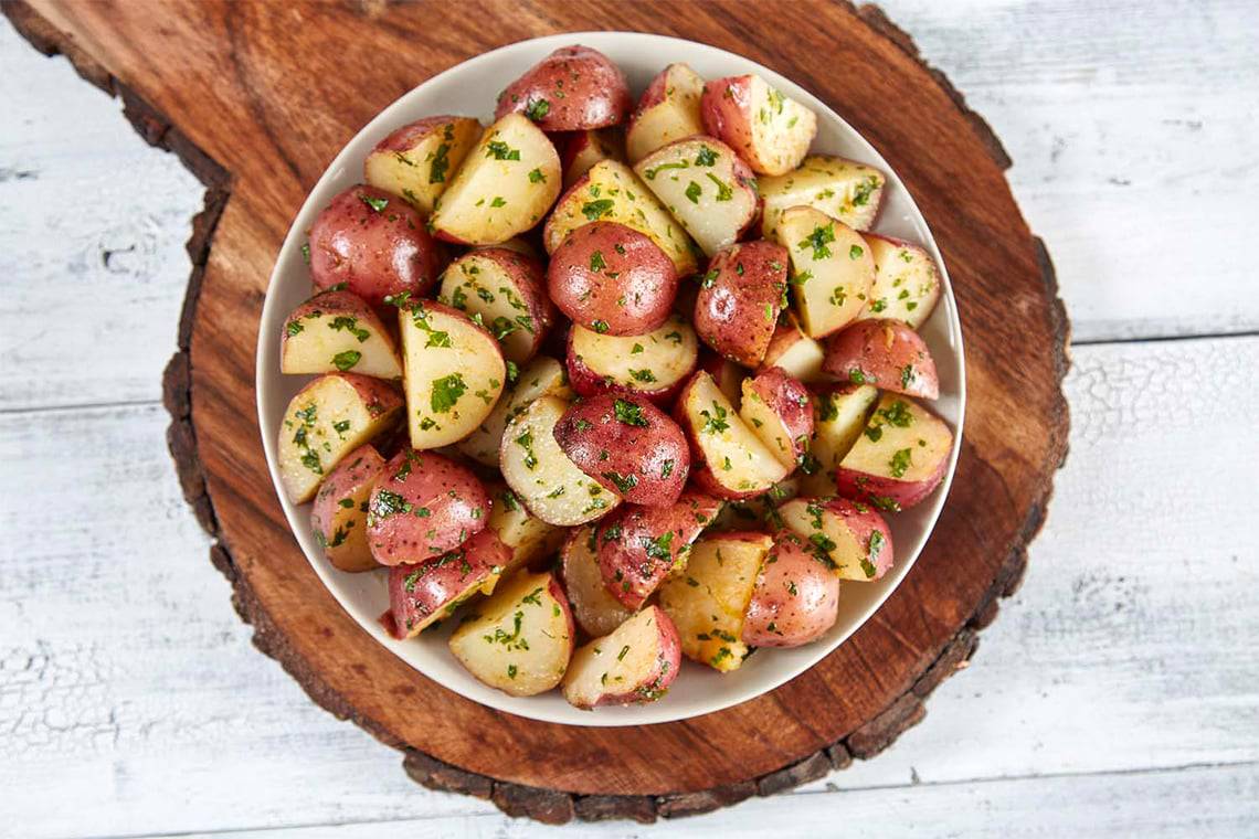 Greek Style Red Potatoes