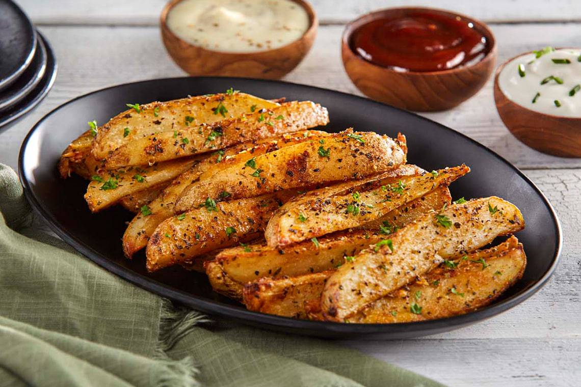 Seasoned Russet Potato Wedges